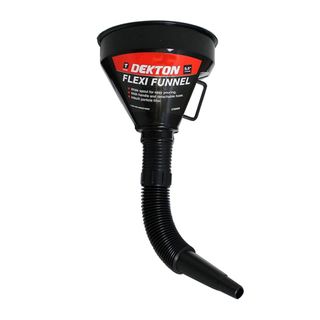 DEKTON Flexi Funnel with Handle & Inbuilt Particle Filter