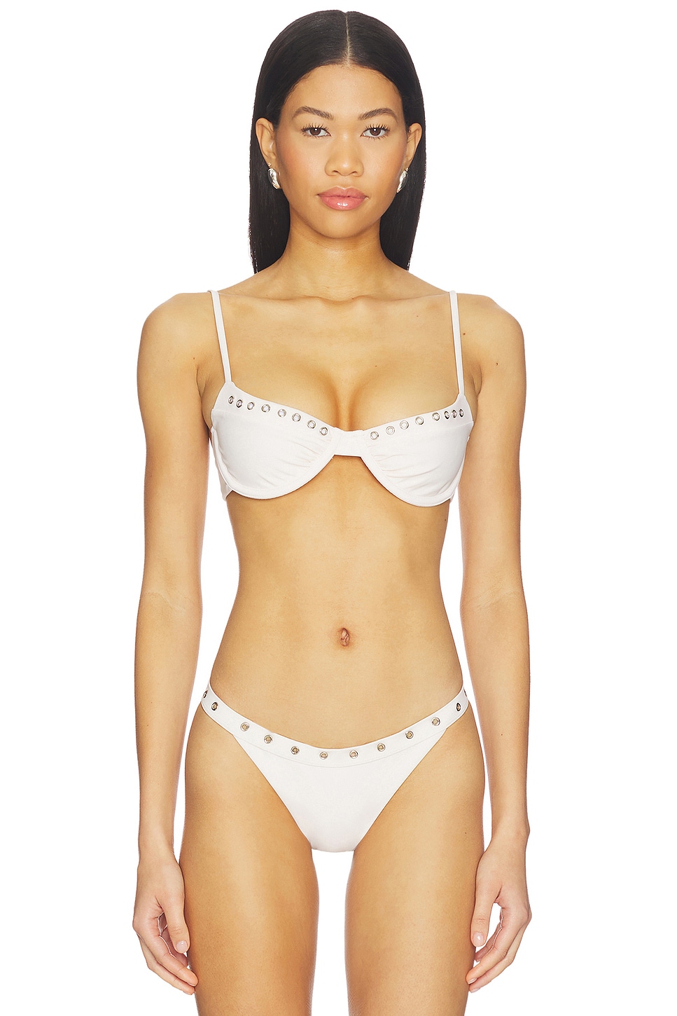 Julia Eyelet Bikini Top