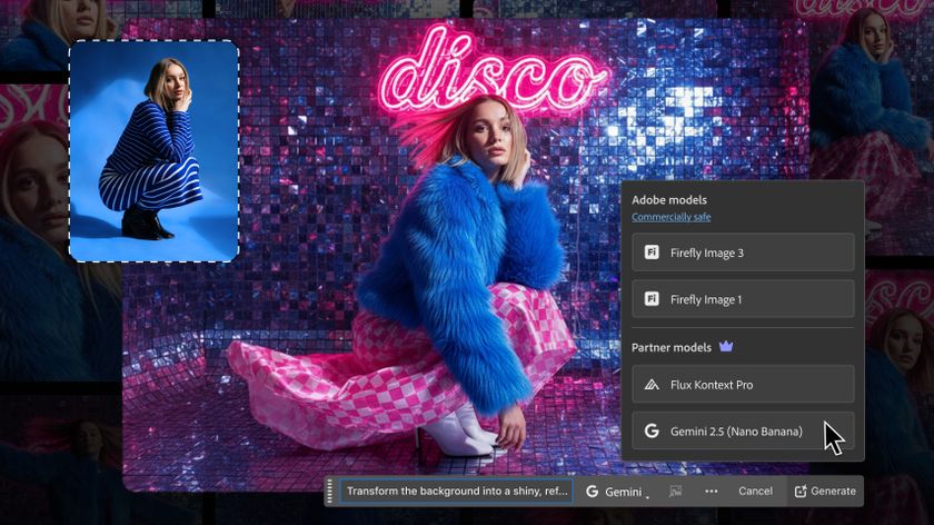 A screenshot of the option to use third-party AI models inside Adobe Photoshop
