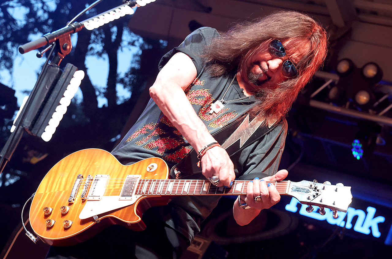 Ace Frehley performs in concert at Haute Spot Event Venue on July 13, 2023 in Cedar Park, Texas.