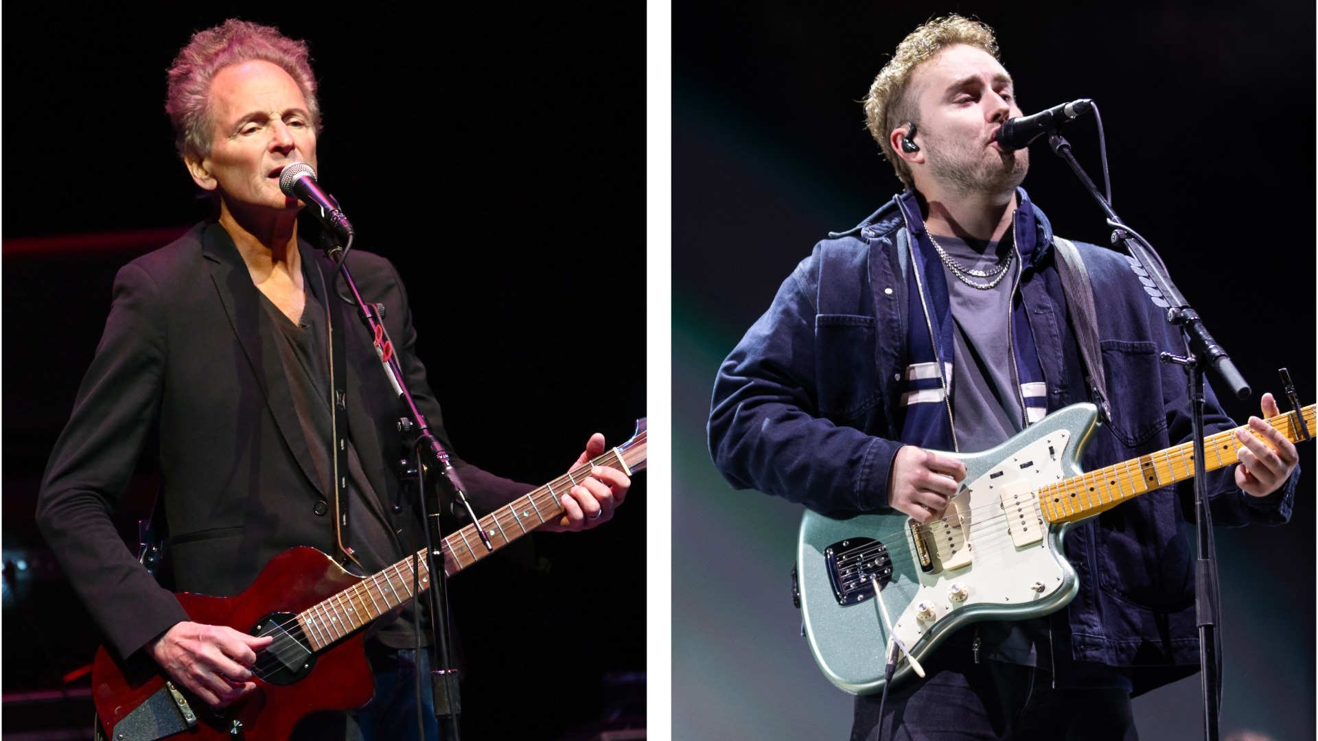 Lindsey Buckingham and Sam Fender