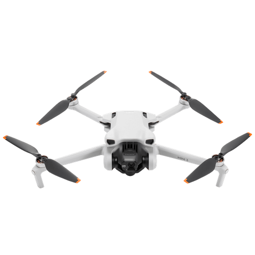 DJI Mini 3 drone on white background
