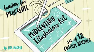 Midcentury Illustrators Kit Procreate brushes