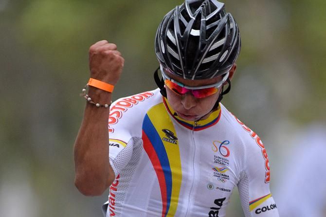 Fernando Gaviria (Colombia) wins stage 1 of the Tour de San Luis