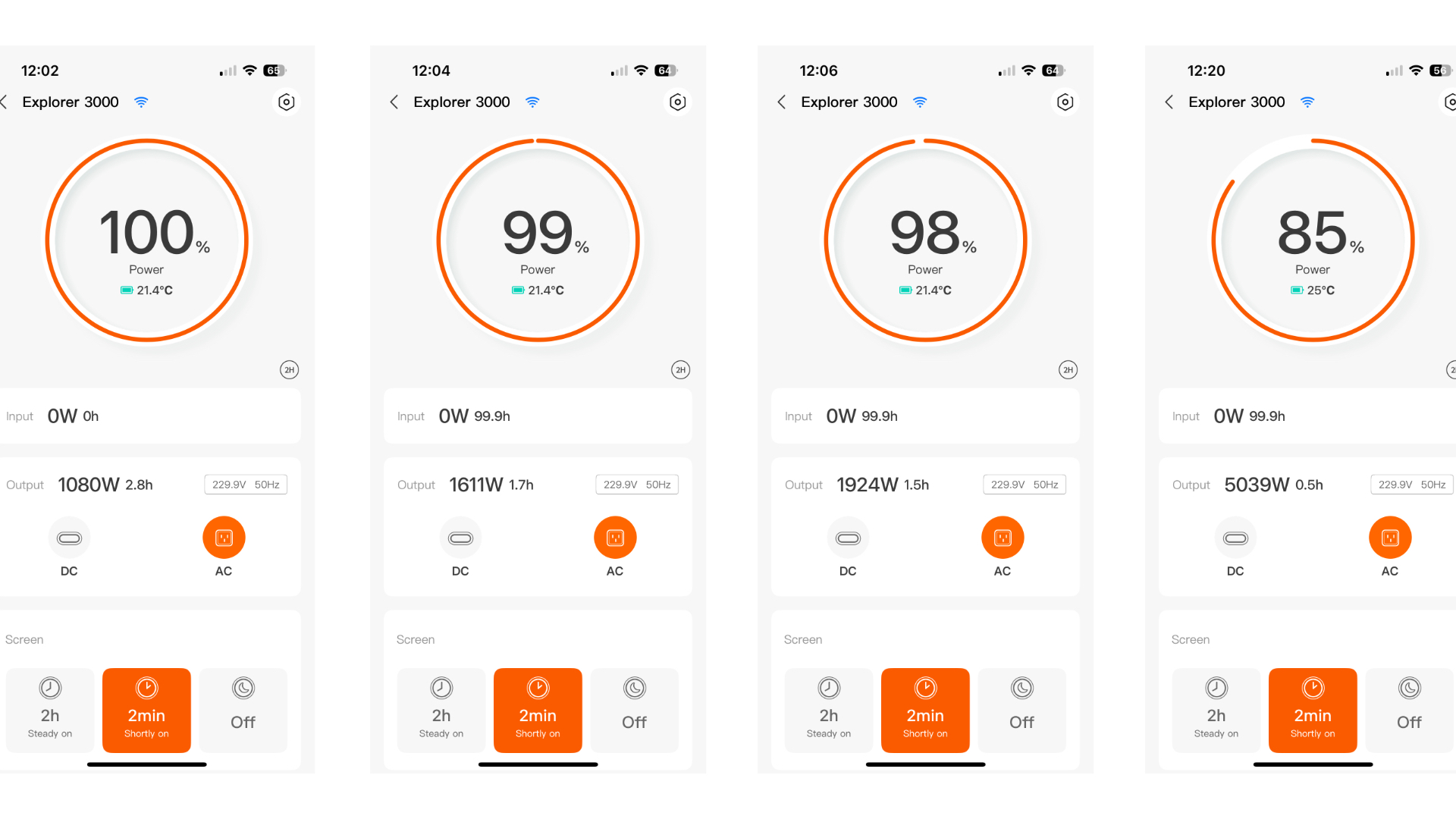 Jackery Explorer 3000 V2 app