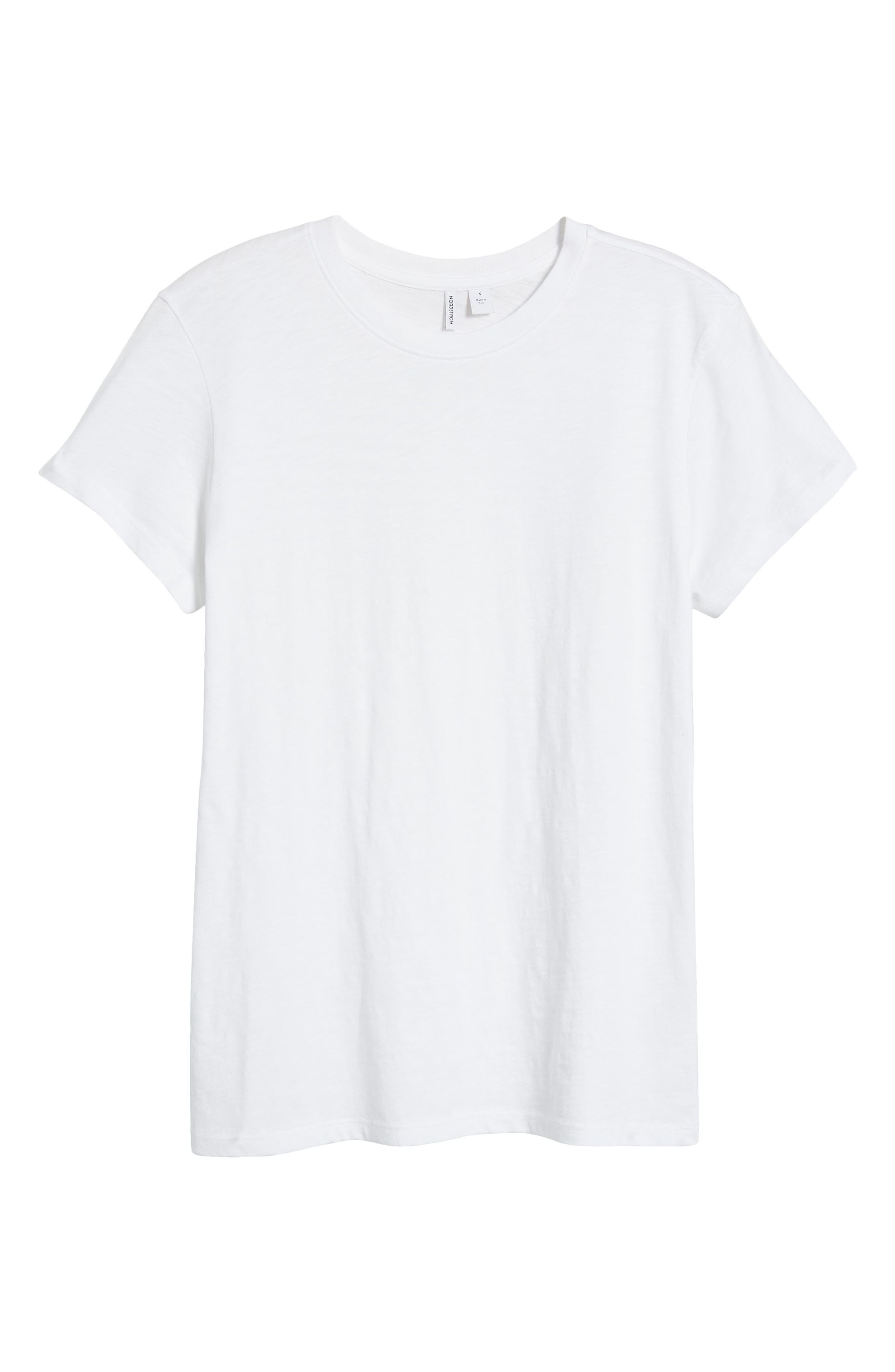 Nordstrom, Pima Cotton Slub Crewneck T-Shirt