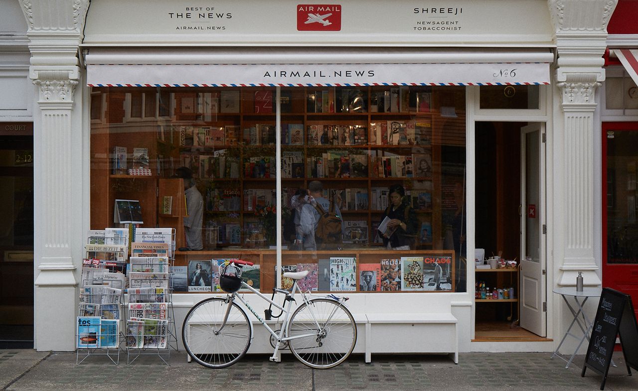 An exterior view of the shop, which originally opened in 1982