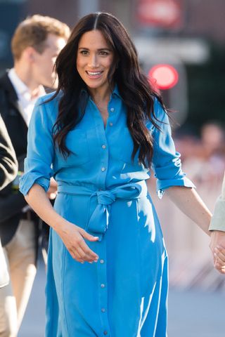 Meghan, Duchess of Sussex visits the District 6 Museum and Homecoming Centre during their royal tour of South Africa on September 23, 2019 in Cape Town, South Africa