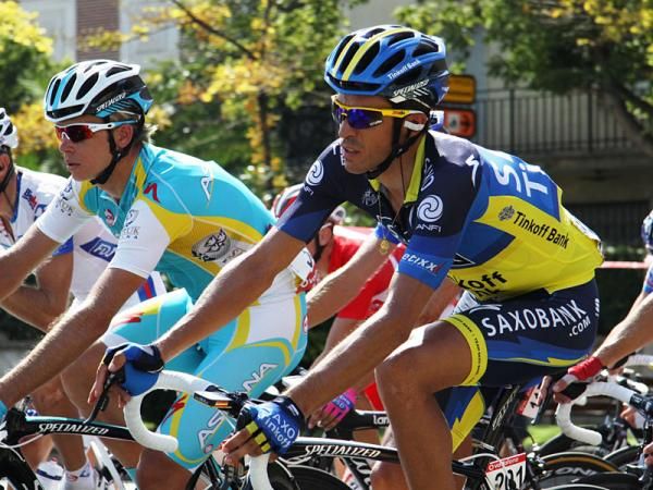 Andrey Kashechkin and Alberto Contador