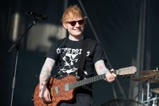  Ed Sheeran performs on day 3 of BottleRock Napa Valley