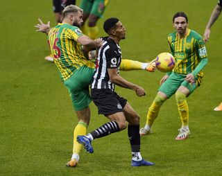 Isaac Hayden was one of several Newcastle players struck down by coronavirus