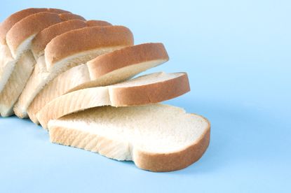 White bread.