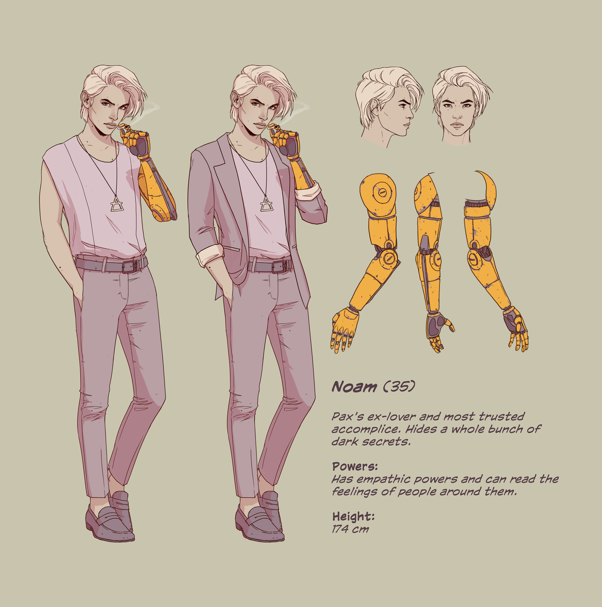 Making Dustborn's art; concept art for a video game