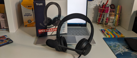 Trust Adya USB PC headset during our test and review process