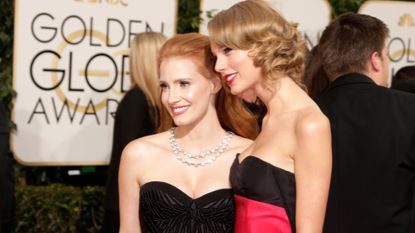 Taylor Swift and Jessica Chastain