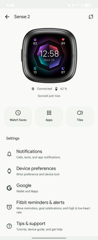 Fitbit app's fresh look makes settings menu super easy to scan ...