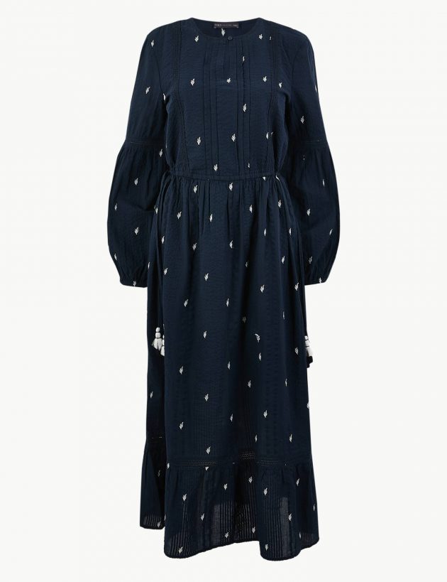 M&S midi dress