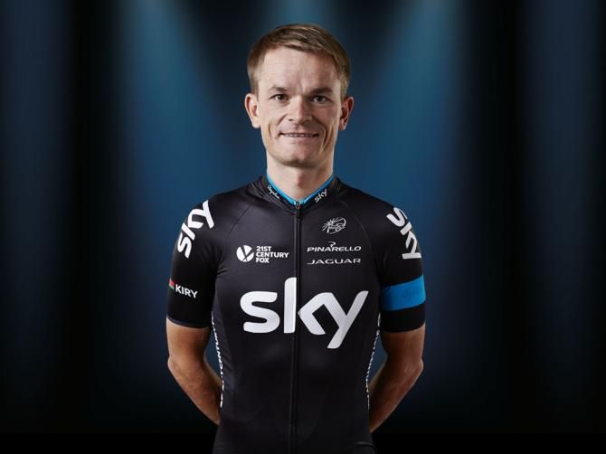 Vasil Kiryienka is entering his third year with Team Sky.