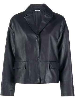 P.A.R.O.S.H. buttoned leather jacket