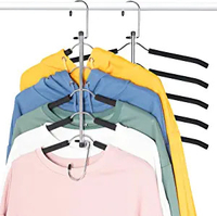 Space Saving Coat Hangers | $19.99 for two at Amazon