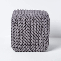 Aldi on sale knitted pouffe