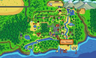 Stardew Valley mods - NPC map locations