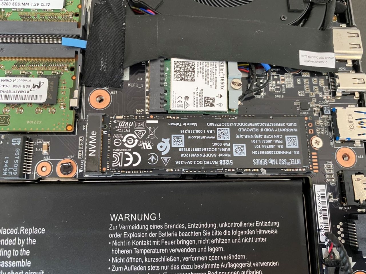 Aorus 15G XB