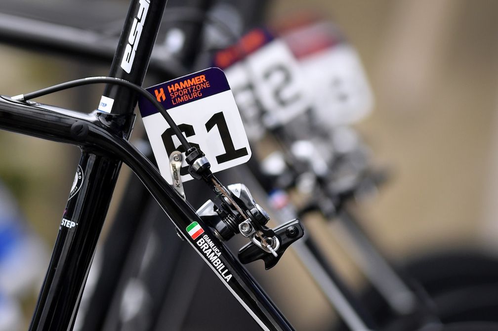 Quick-Step Floors bikes at the Hammer Series