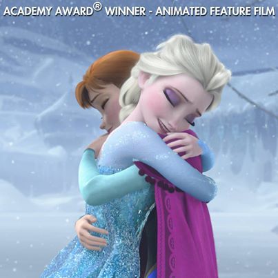 Frozen wins Best Animated Feature
