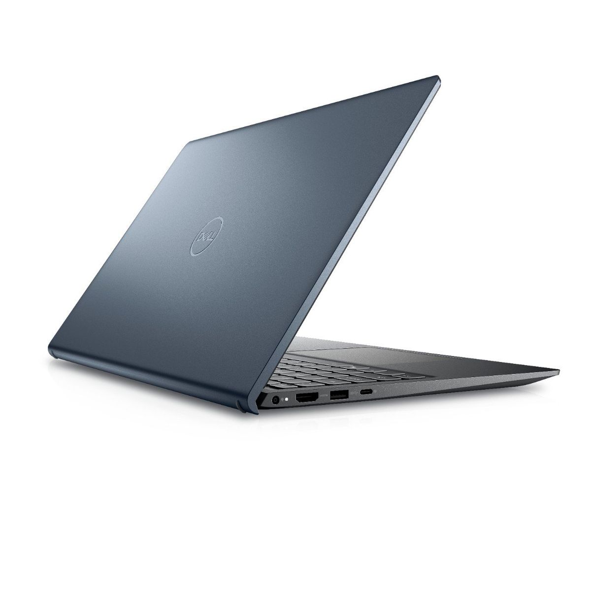 Inspiron 15 Back Angled Left Black