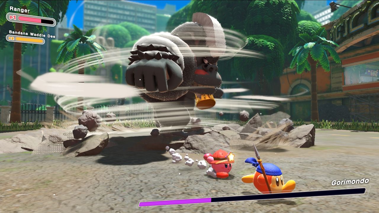 Kirby boss battle