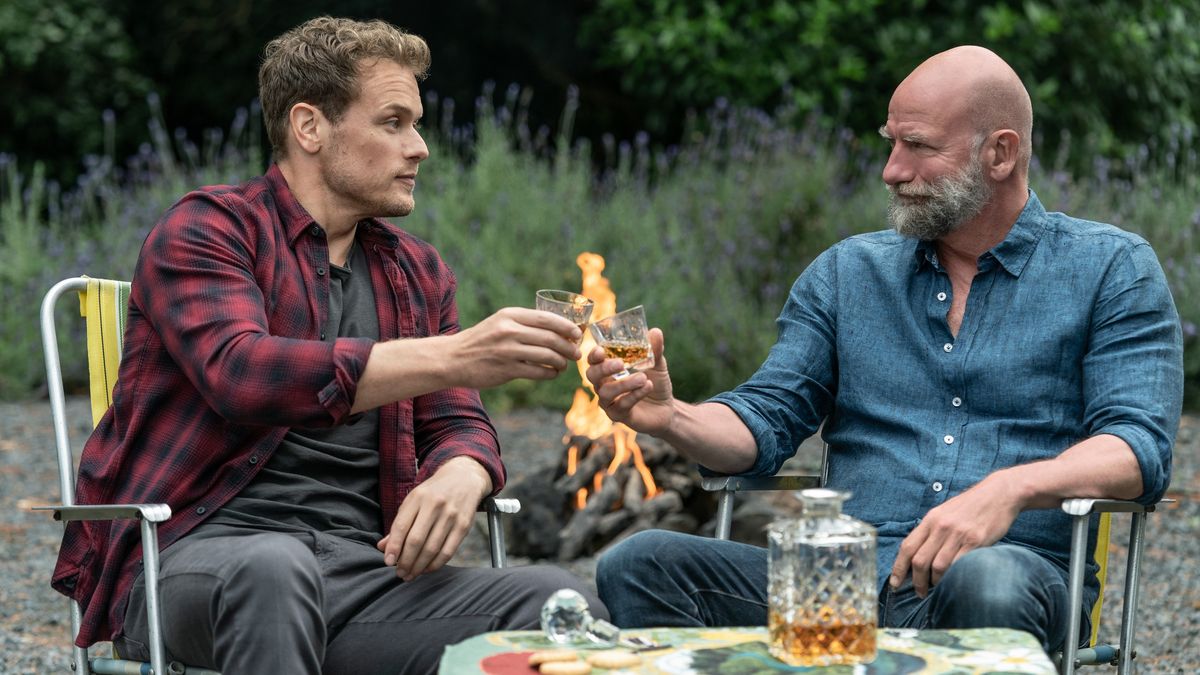 Sam Heughan and Graham McTavish in Men in Kilts: A Roadtrip with Sam and Graham