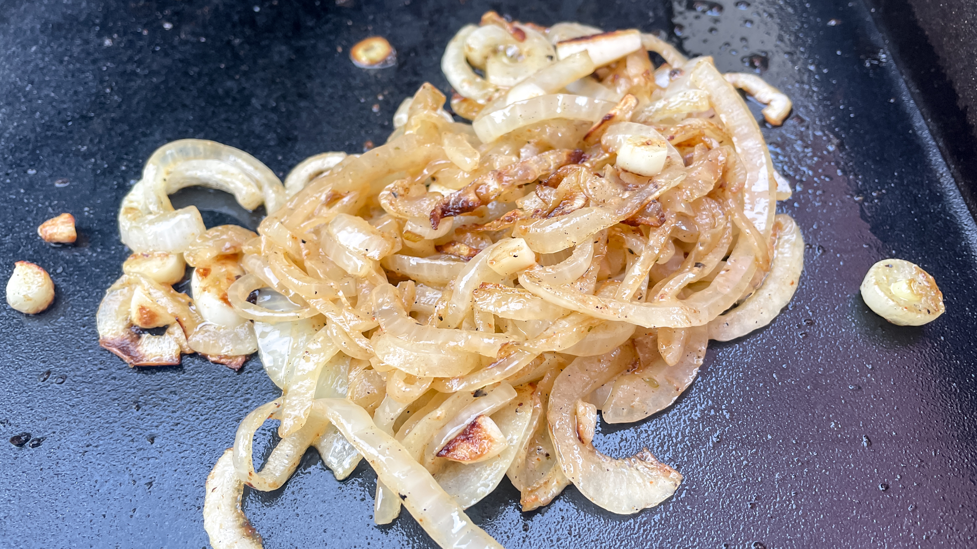 Cooking on the Traeger Flatrock 2 Zone Griddle