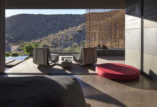 The indoor and outdoor living space