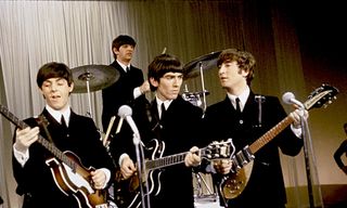 The Beatles back in their heyday when managed by Brian Epstein.