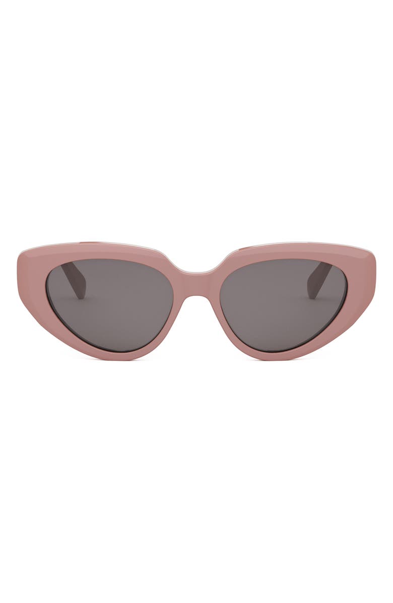 Bold 3 Dots 53mm Cat Eye Sunglasses