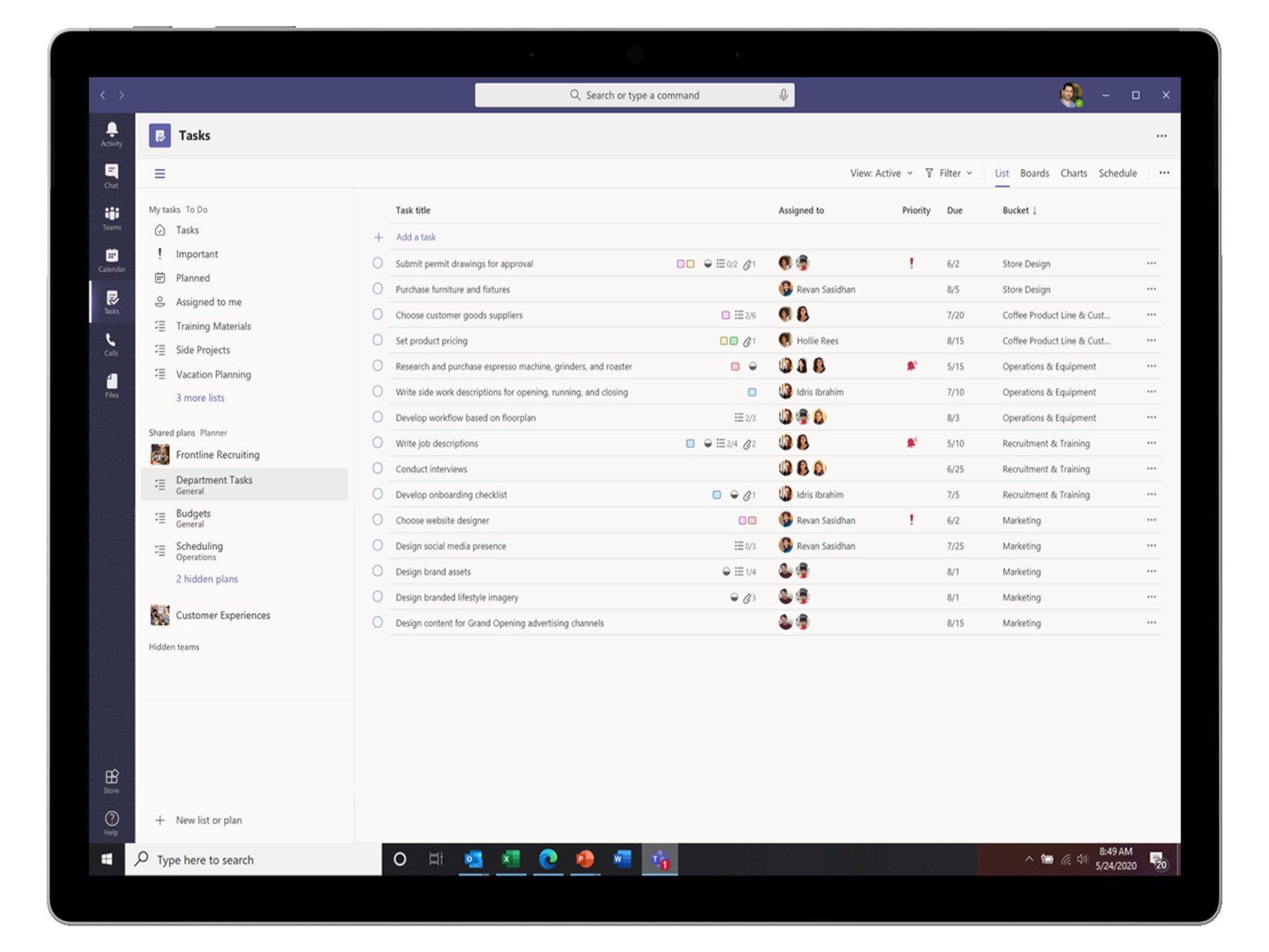 Tasks in Microsoft Teams is rolling out to unify your task management ...