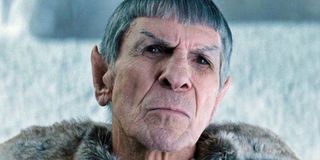 Leonard Nimoy as Spock in the Star Trek reboot