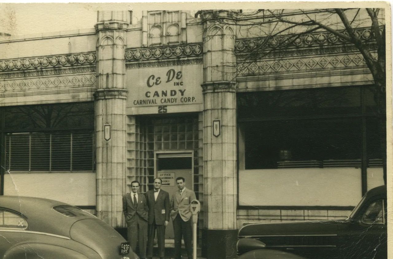 Archive imagery of the Candy Factory