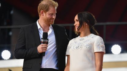 Harry and Meghan at Vax Live