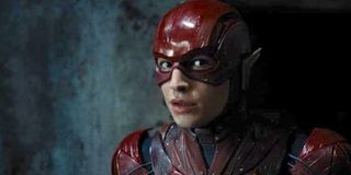 Ezra Miller The Flash in Justice League