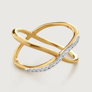 Product image of Riva Diamond Kiss Ring