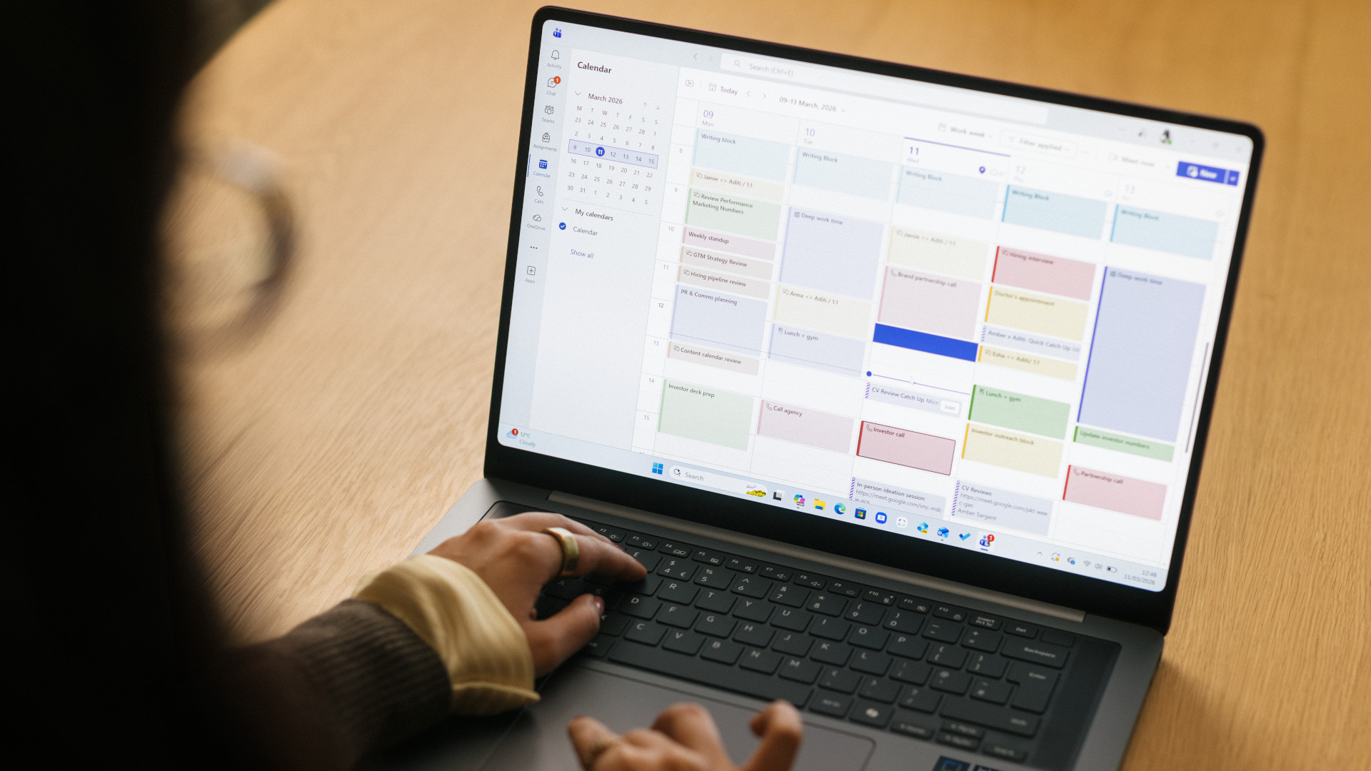 Samsung Galaxy Book6 Pro laptop shown with the screen and keyboard