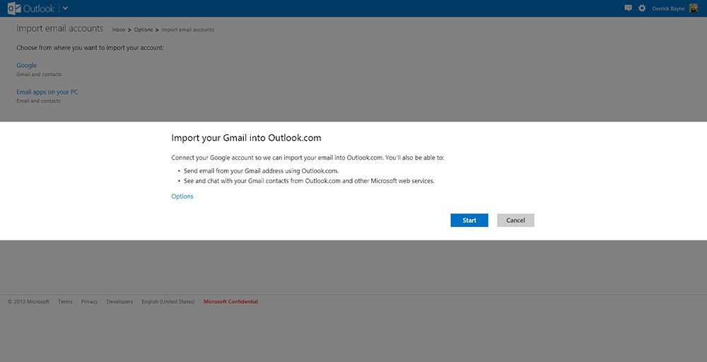 Email Switch Gmail Outlook