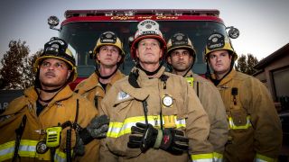 Firefighters from LA Fire & Rescue