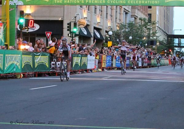 Team UnitedHealthcare finished one-two in the men's race.