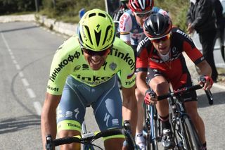 Alberto Contador attacks on the final stage of the 2016 Paris-Nice (Watson)