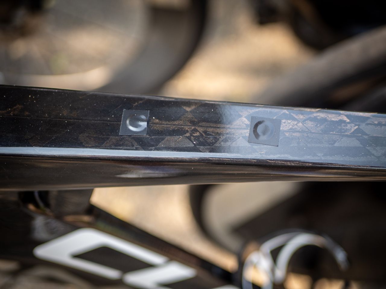 tape over bolts