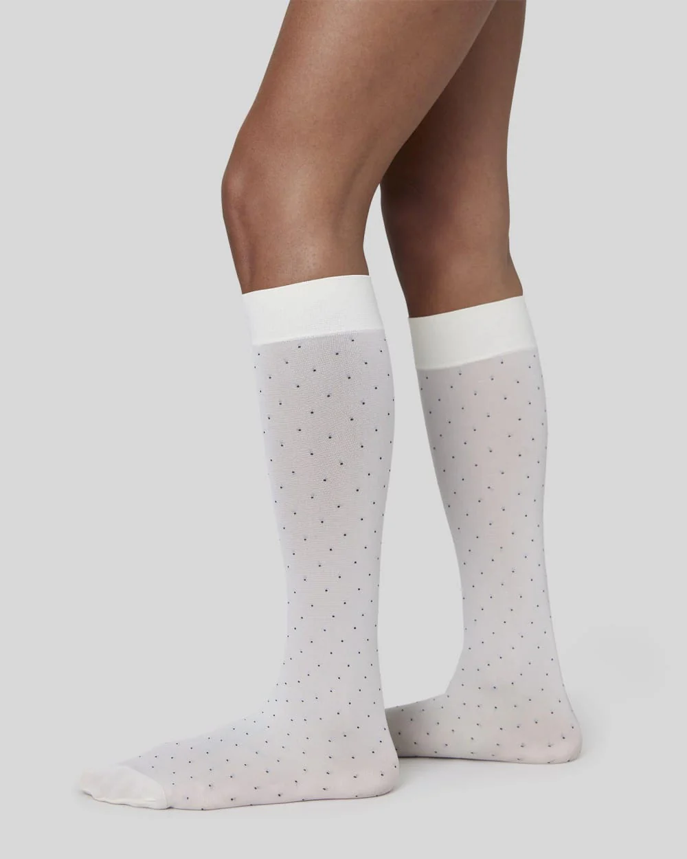 Everlane, Eira Petite Dots Knee-High Socks