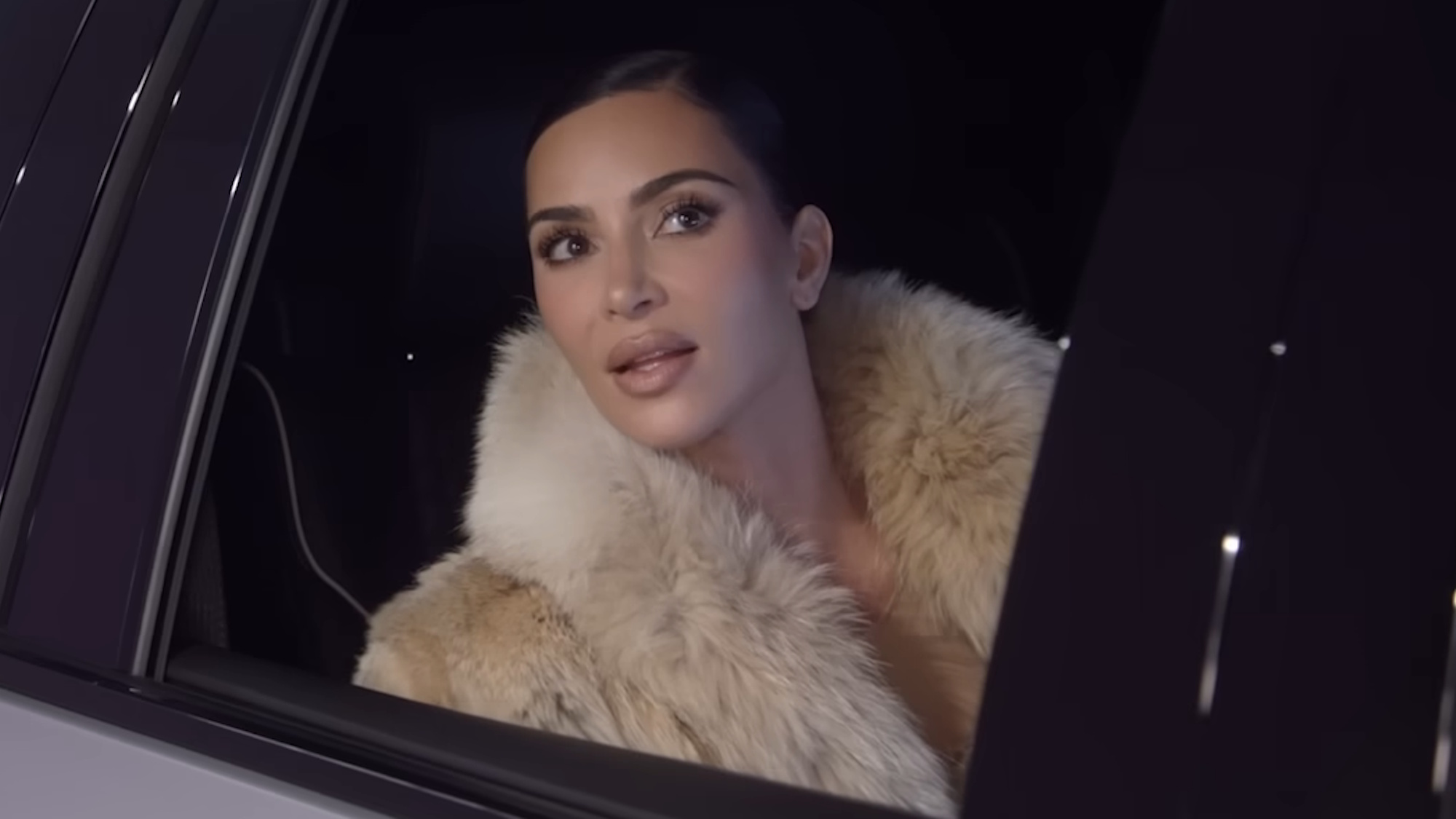 Kim Kardashian in a trailer for The Kardashians.
